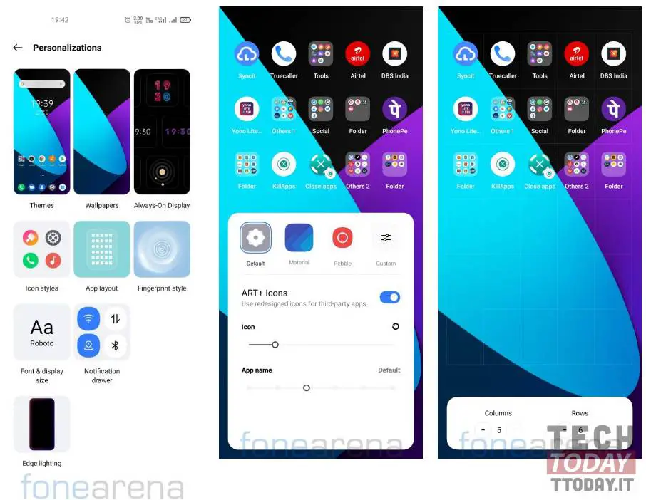 realme ui 2.0 personalizzazione