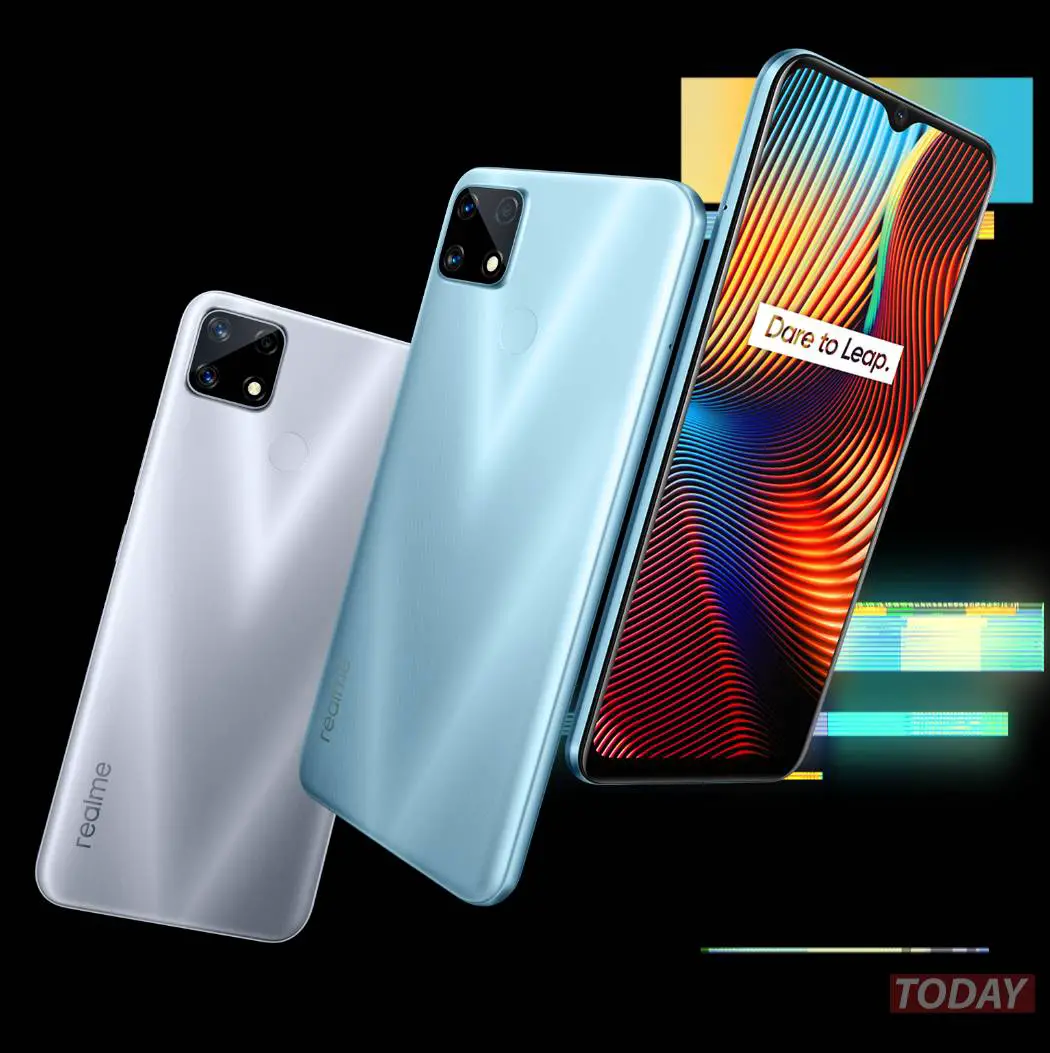 يصل Realme 7i إلى إيطاليا: هاتف البطارية الاقتصادي بامتياز