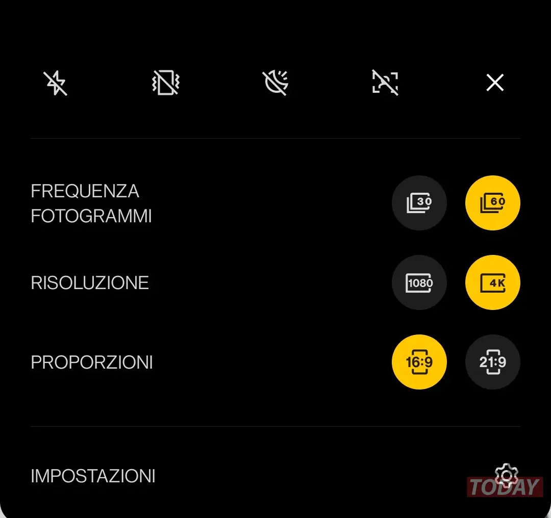 oneplus 9 risoluzione 8k