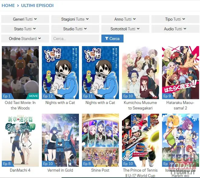 animeworld sito