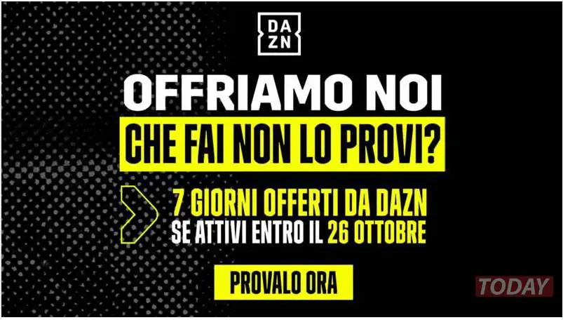 dazn gratis provperiod