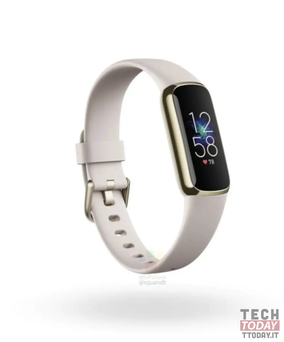 fitbit luxe bianco