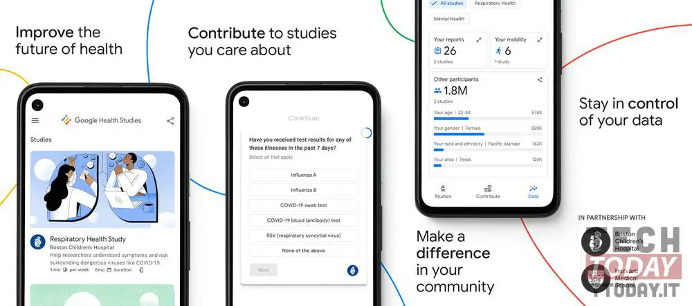 Google lancia la sua app per studi e ricerche mediche: health studies