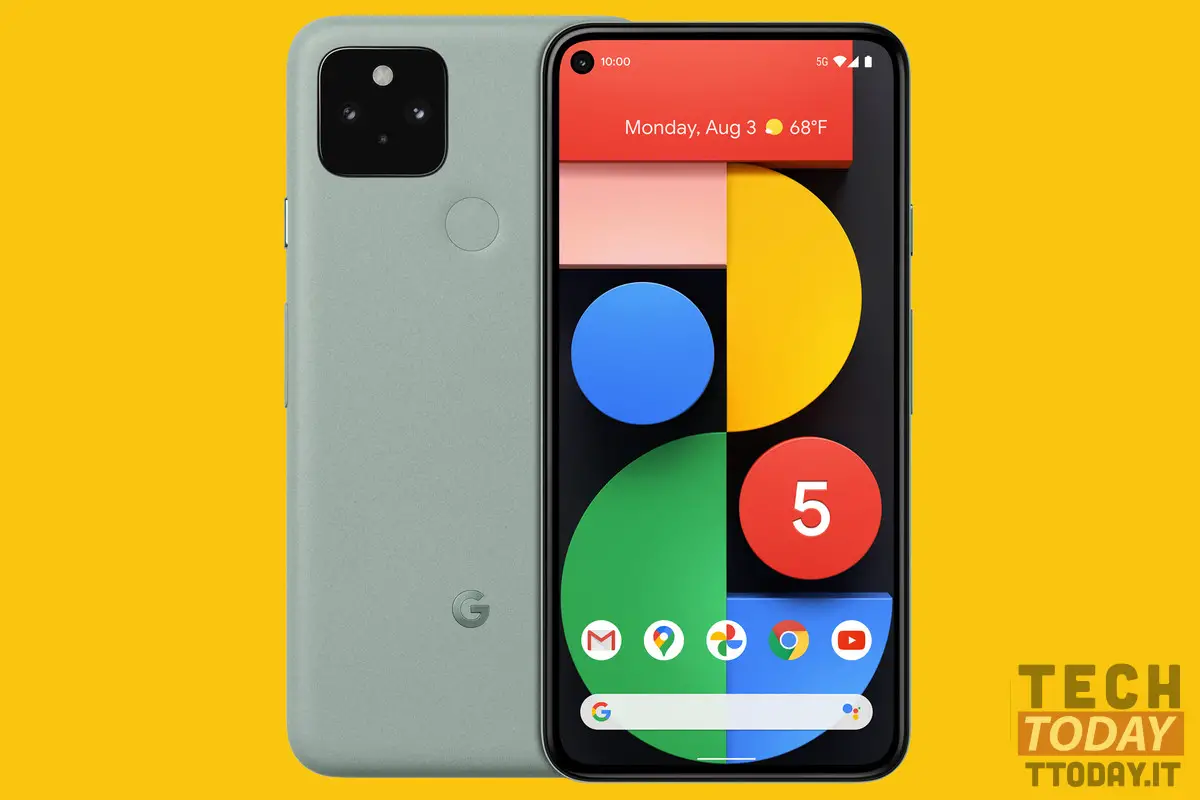 come togliere puntino lampeggiante su google pixel 5