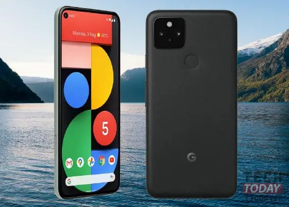 Google Pixel 5-Anzeige