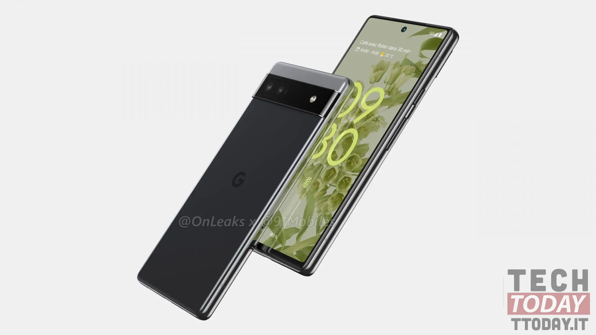 google pixel 6a : spécifications et photos