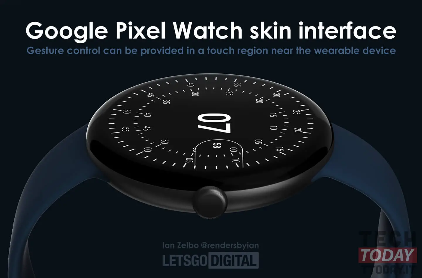 google pixel watch controlli touch su pelle