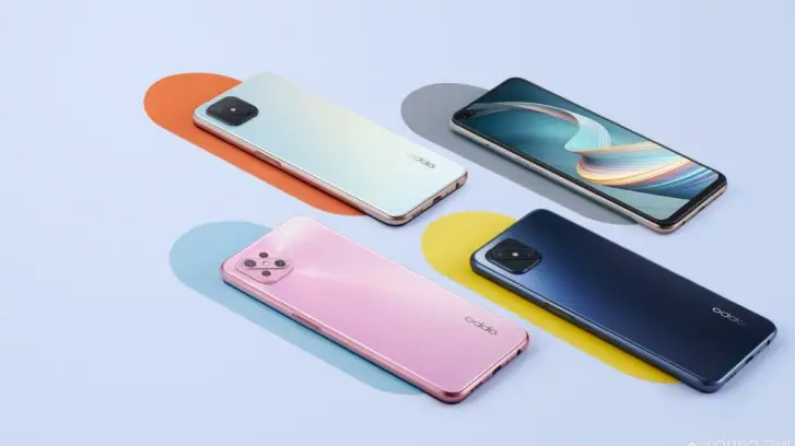 Oppo A92 se amptelike foto's