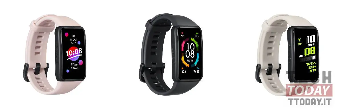 honor band 6 global specifiche