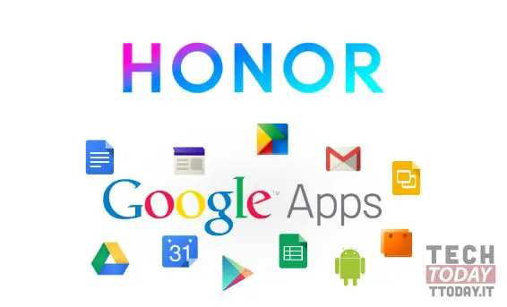 honor con servizi google