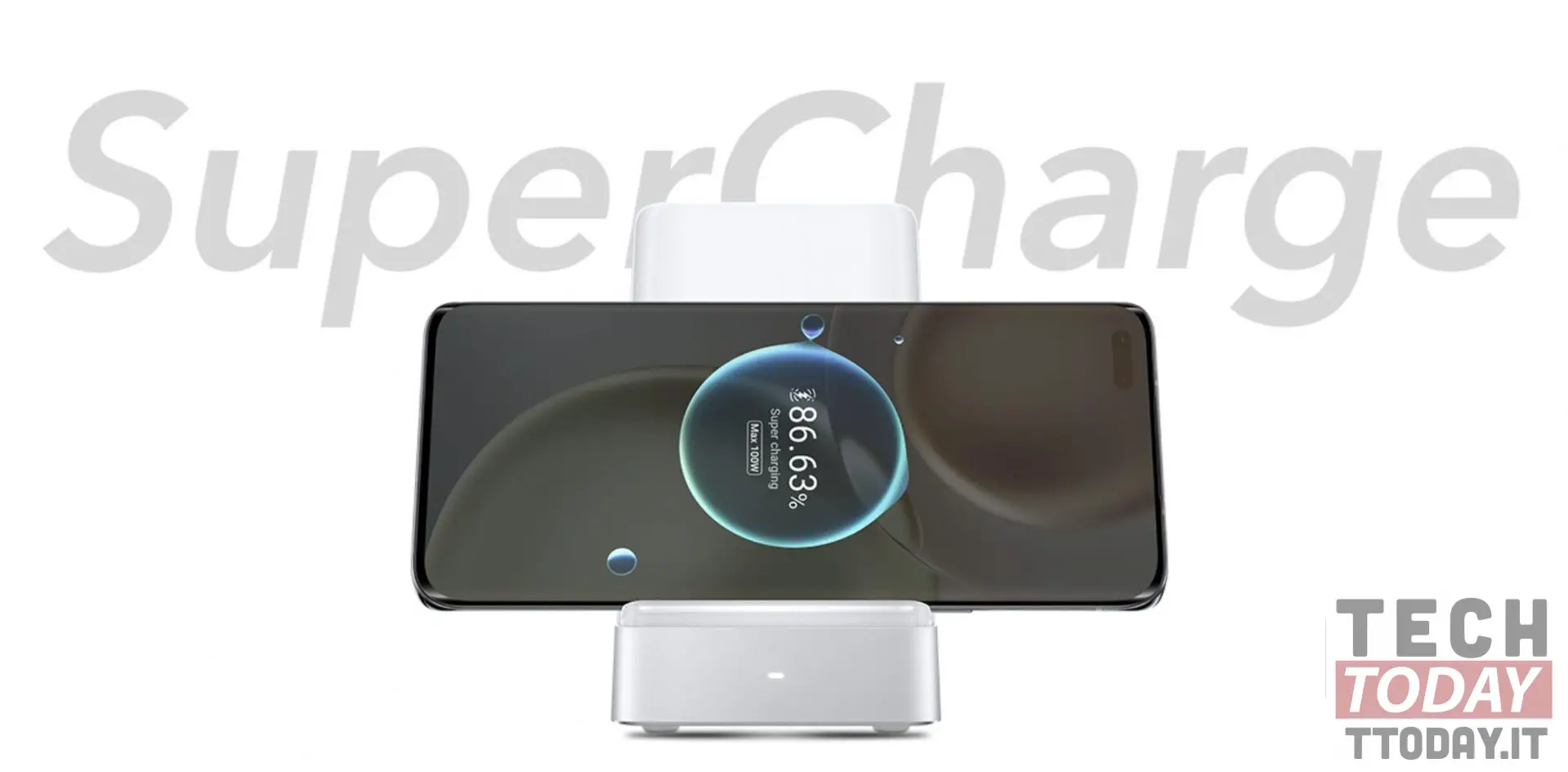 Honor-Supercharge-무선 충전기-스탠드