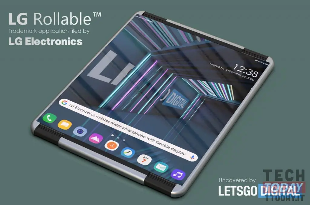 lg rollable il primo smartphone arrotolabile dell'azienda coreana