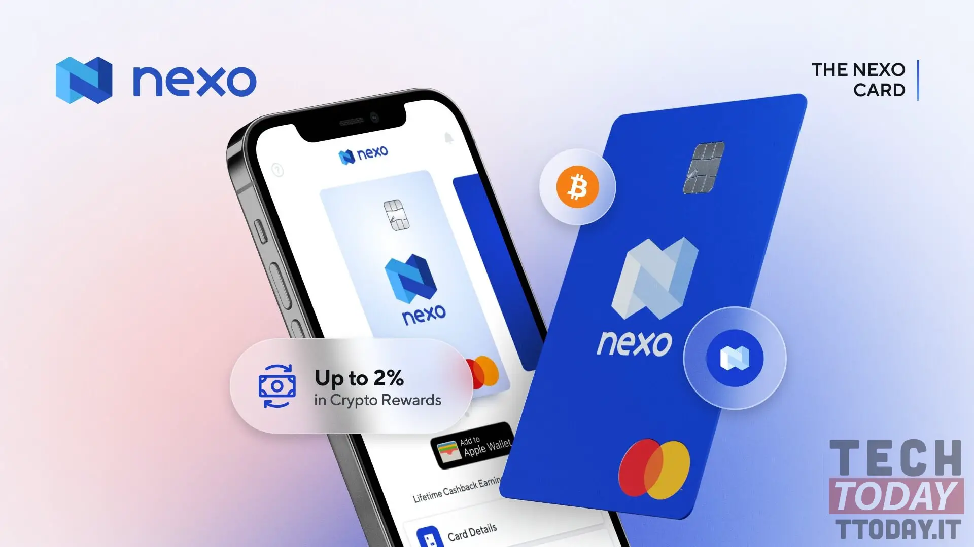 mastercard en nexo: eerste betaalkaart met ondersteuning voor cryptocurrencies
