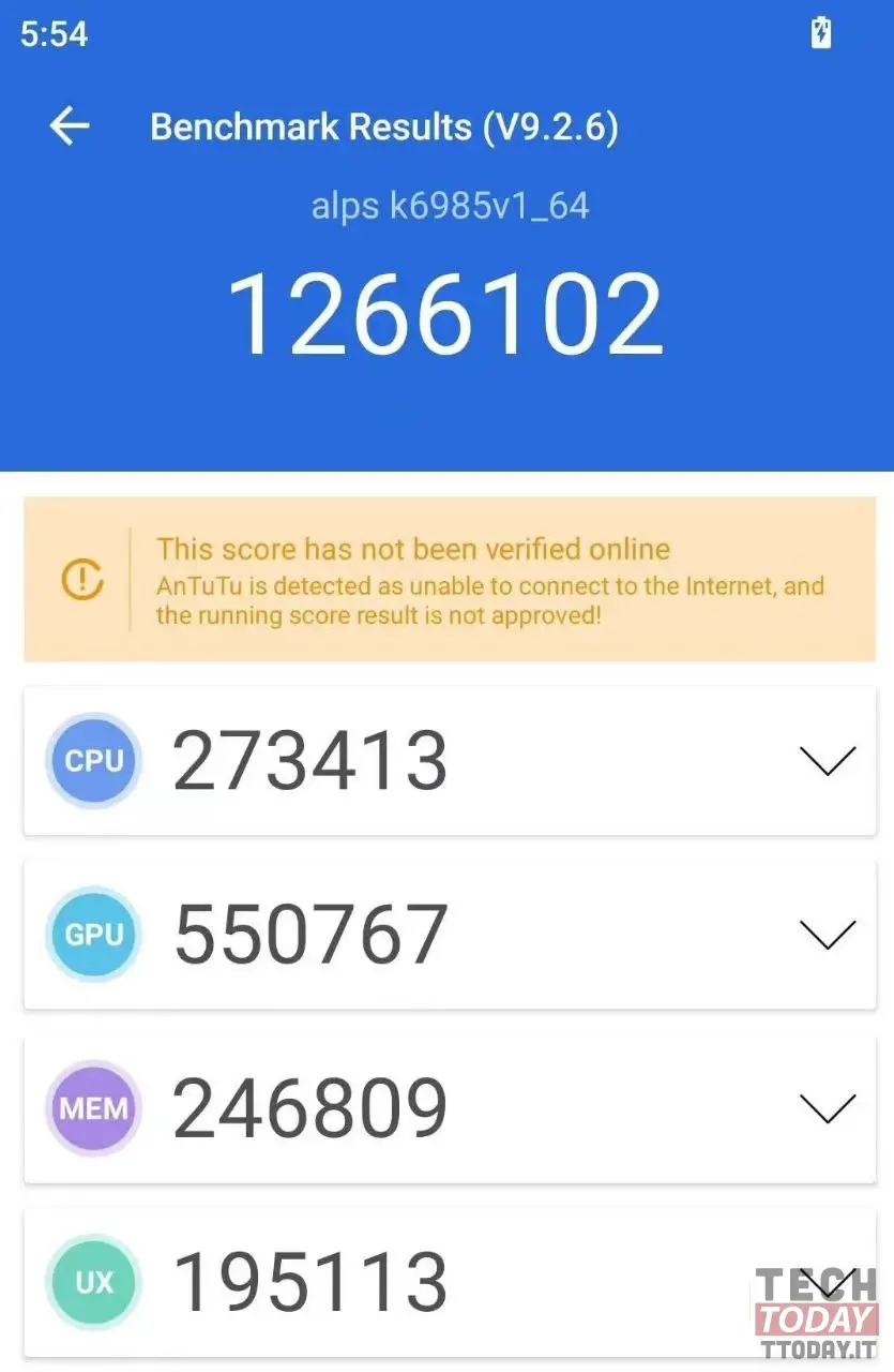 mediatek afmeting 9200