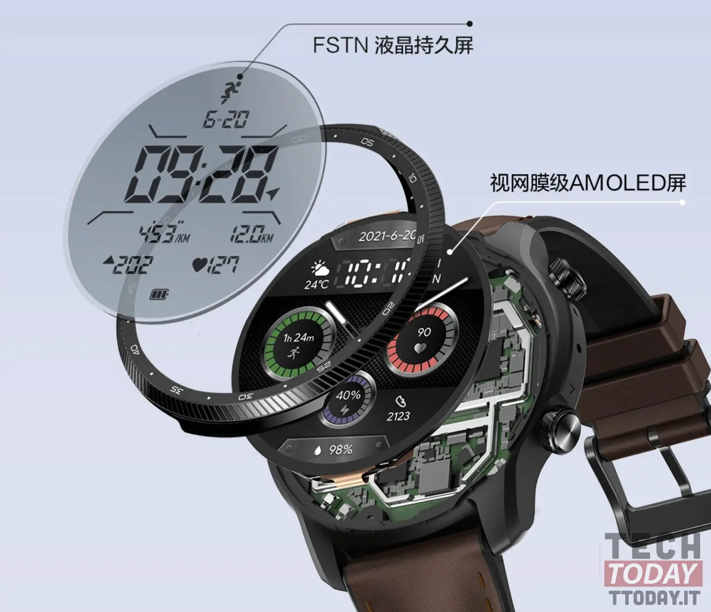 mobvoi ticwatch pro x oficjalny: smartwatch z podwójnym ekranem