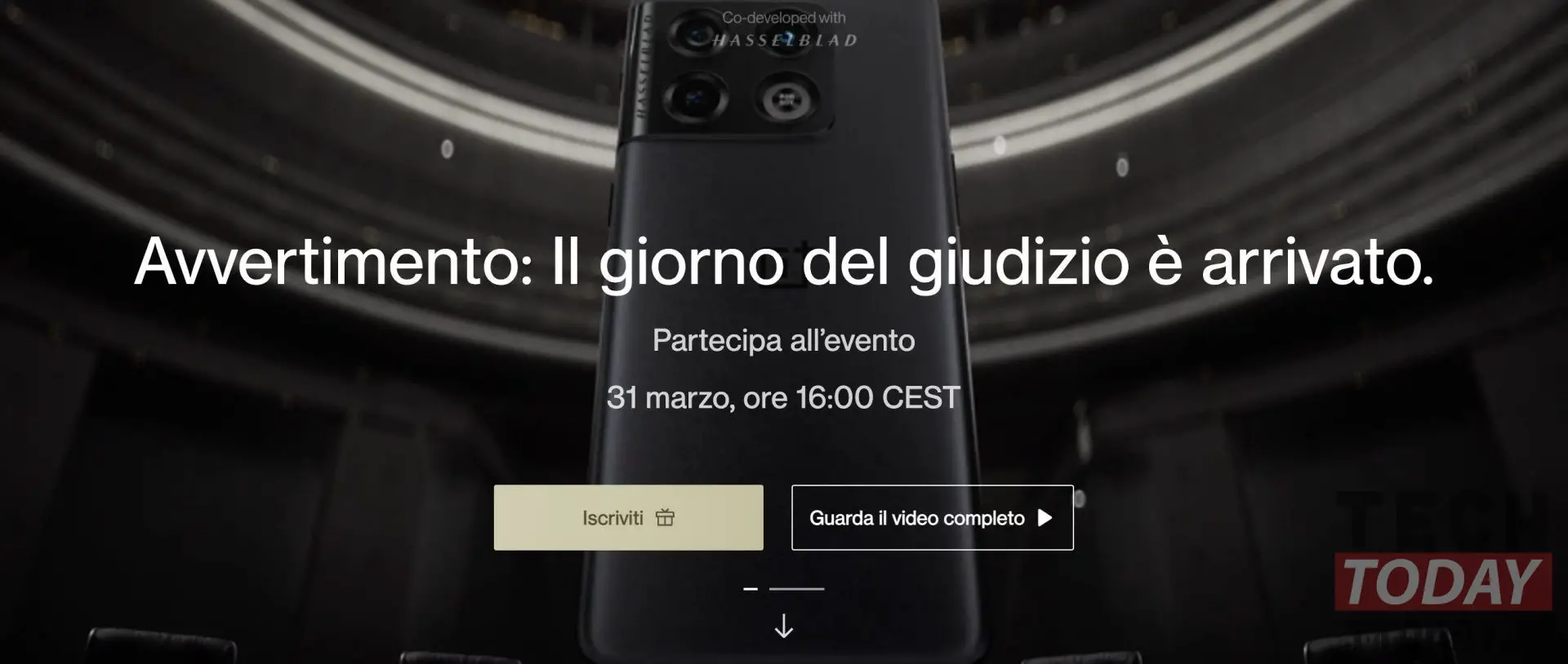 data di lancio in italia di oneplus 10 pro