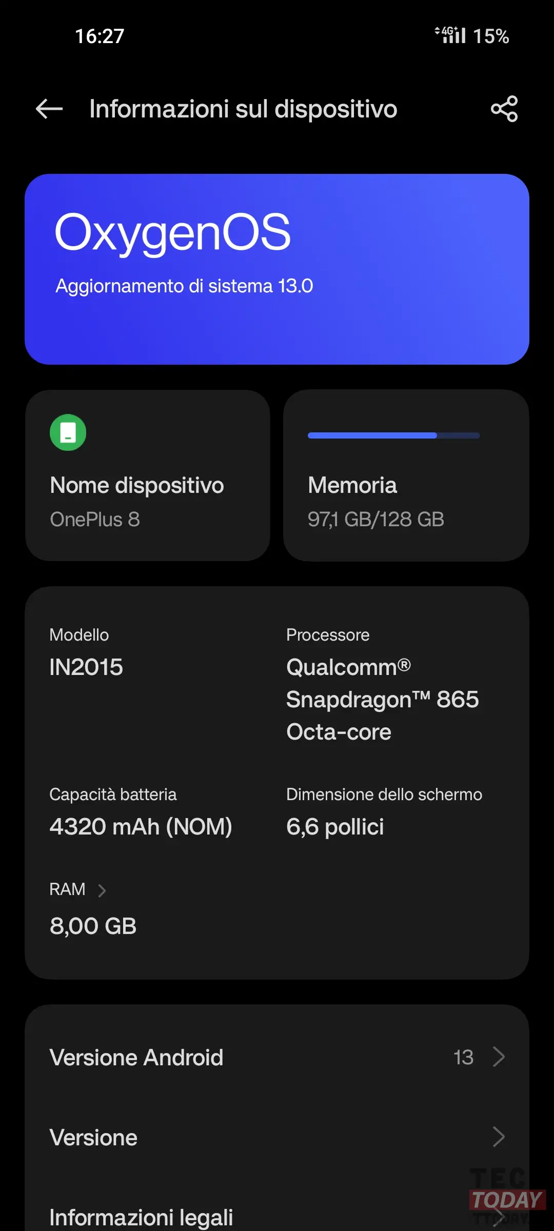 سلسلة ون بلس 8 android 13 Oxygenos 13