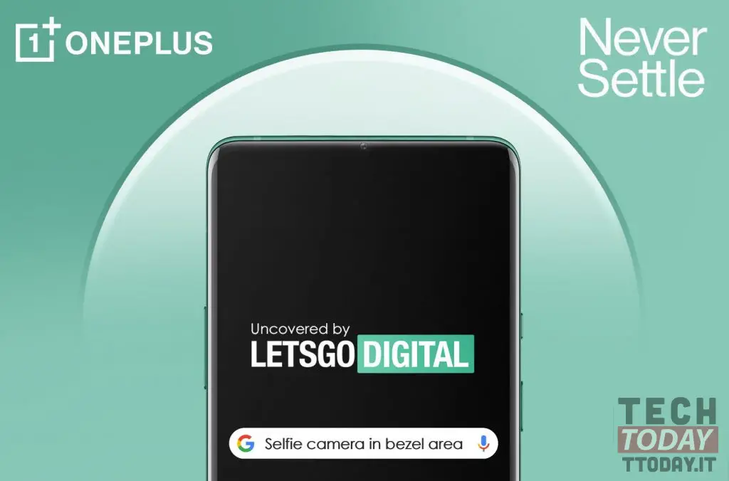 oneplus fotocamera sulla cornice