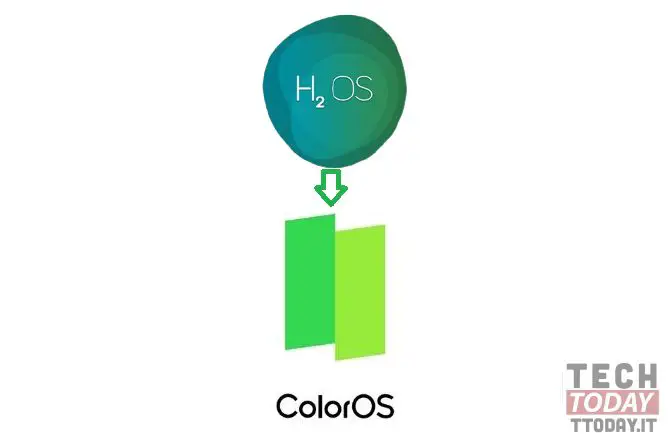oneplus は oppo の ColorOS に切り替えます