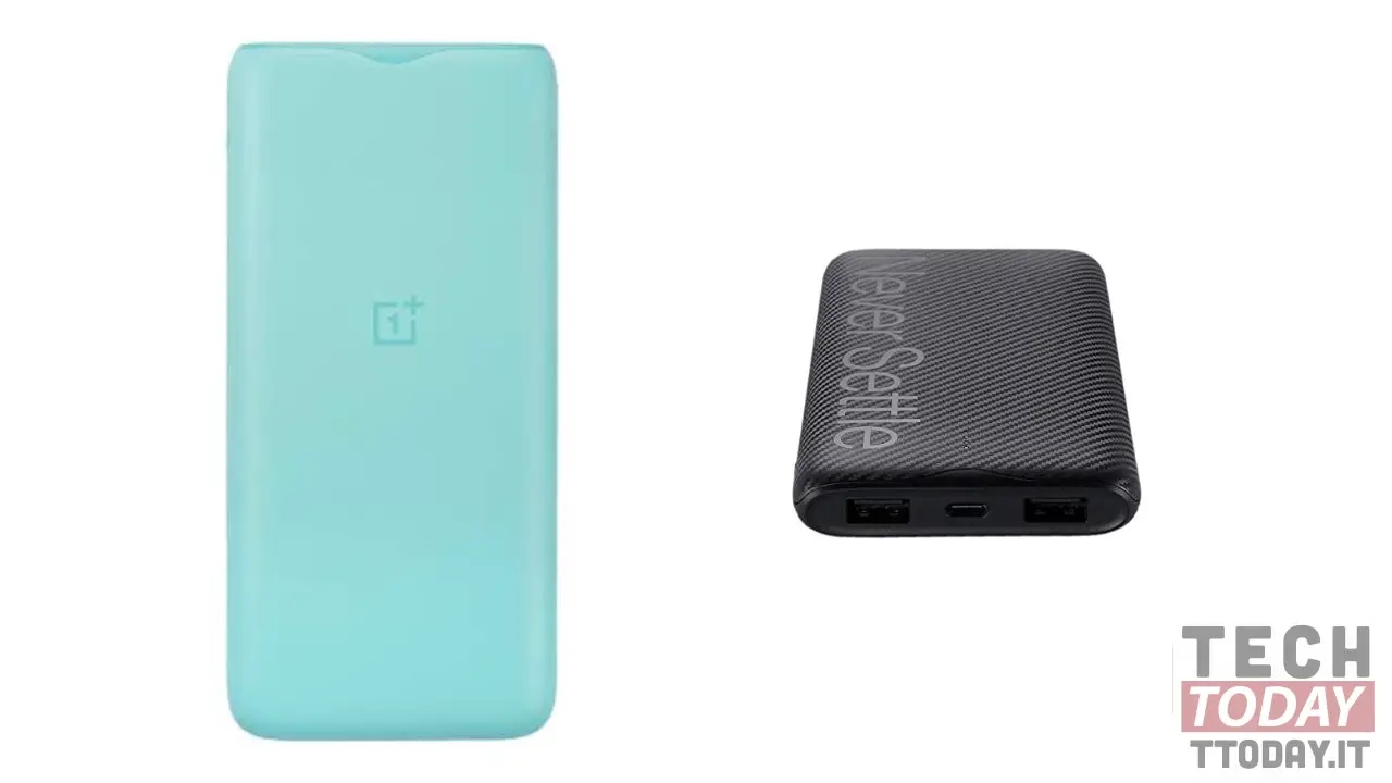 oneplus powerbank con 10000 mah e 18w di potenza di ricarica