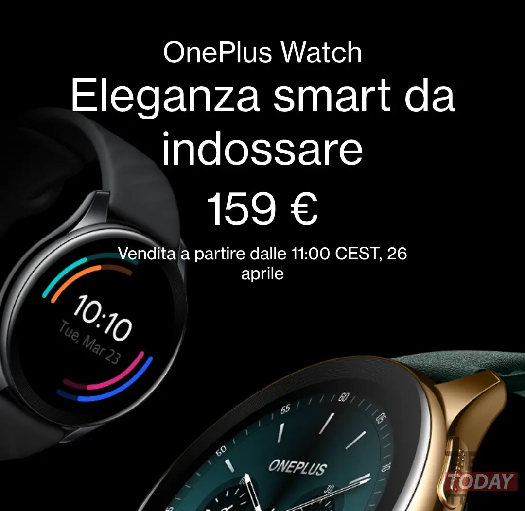 oneplus watch italia