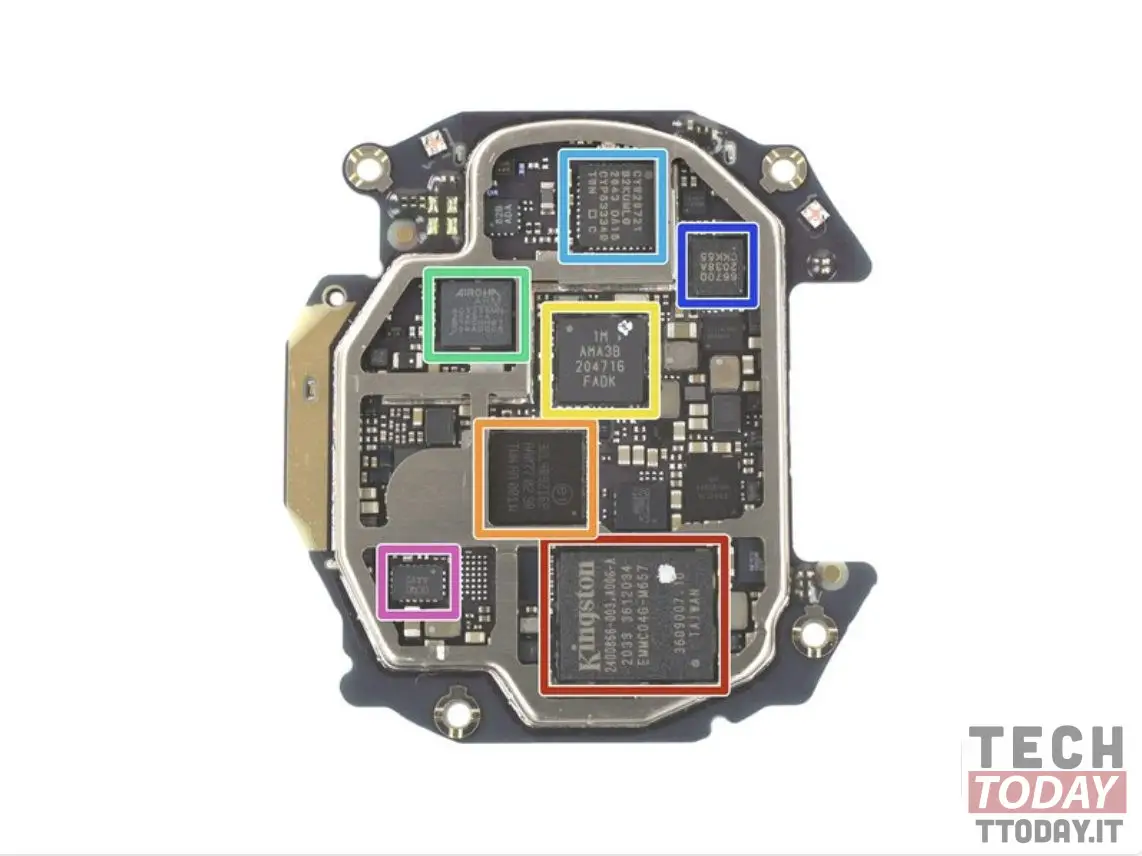 oneplus watch smontato da ifixit