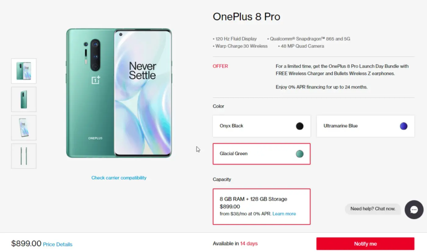 OnePlus 8