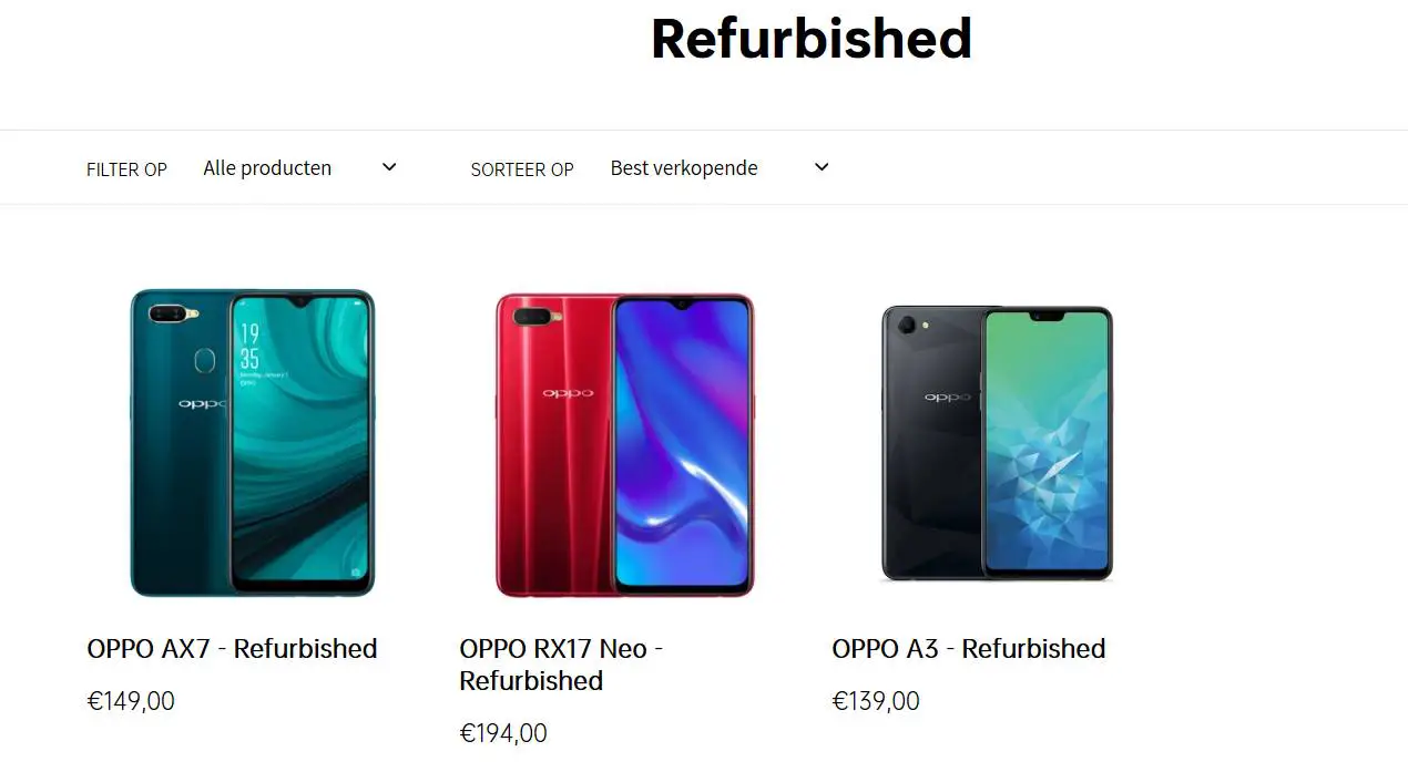 oppo apre il suo primo store online