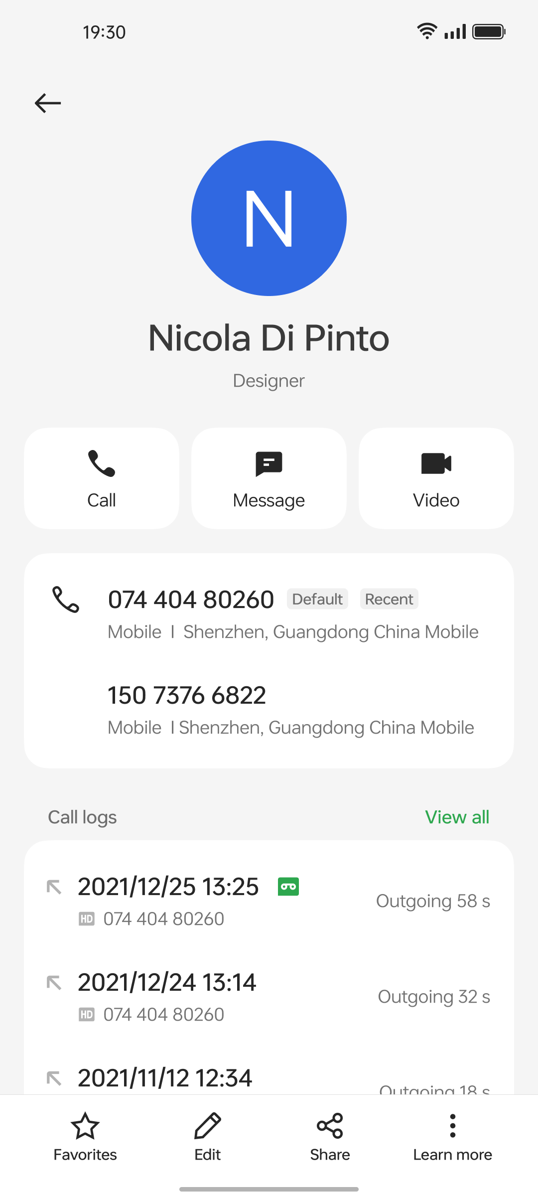 dialer proprietario oppo