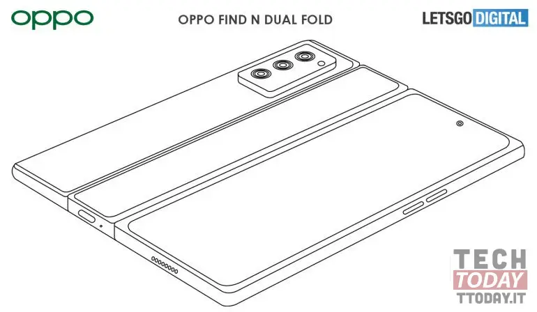 OPPO Find N doble pliegue