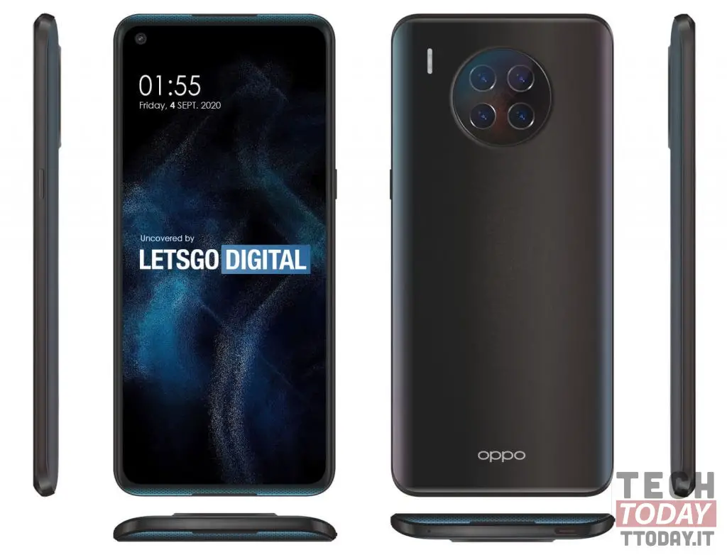 oppo brevetto a nido d'ape