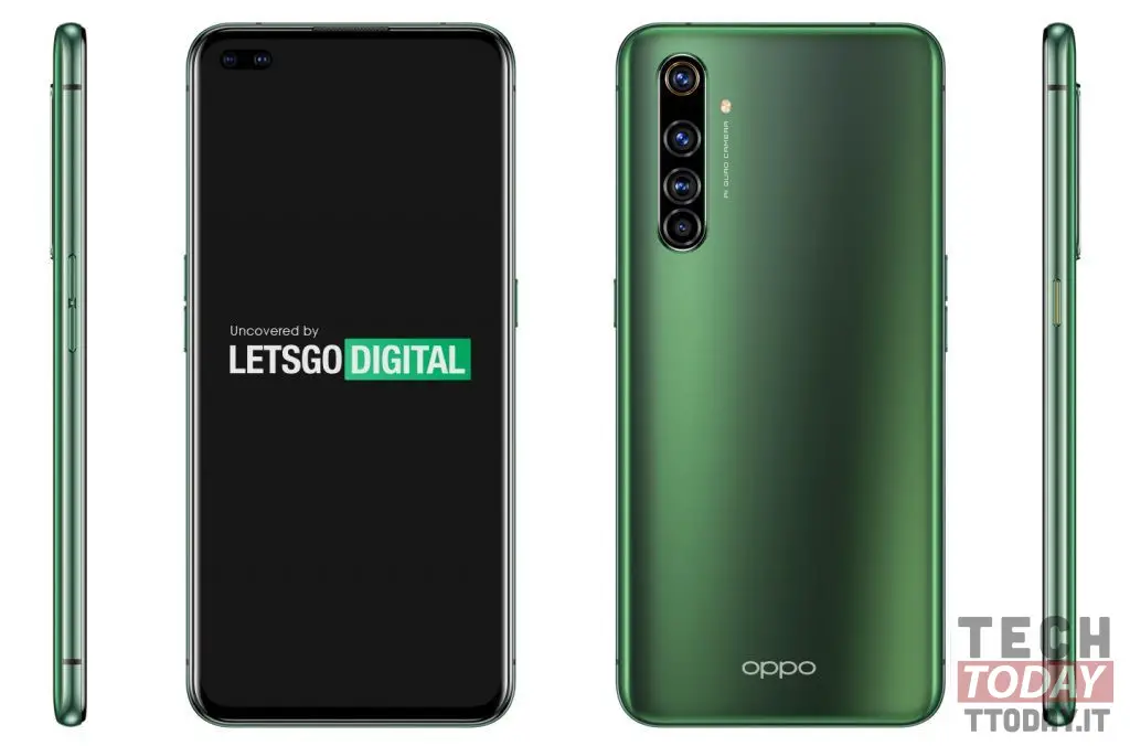 oppo reno verde brevetto