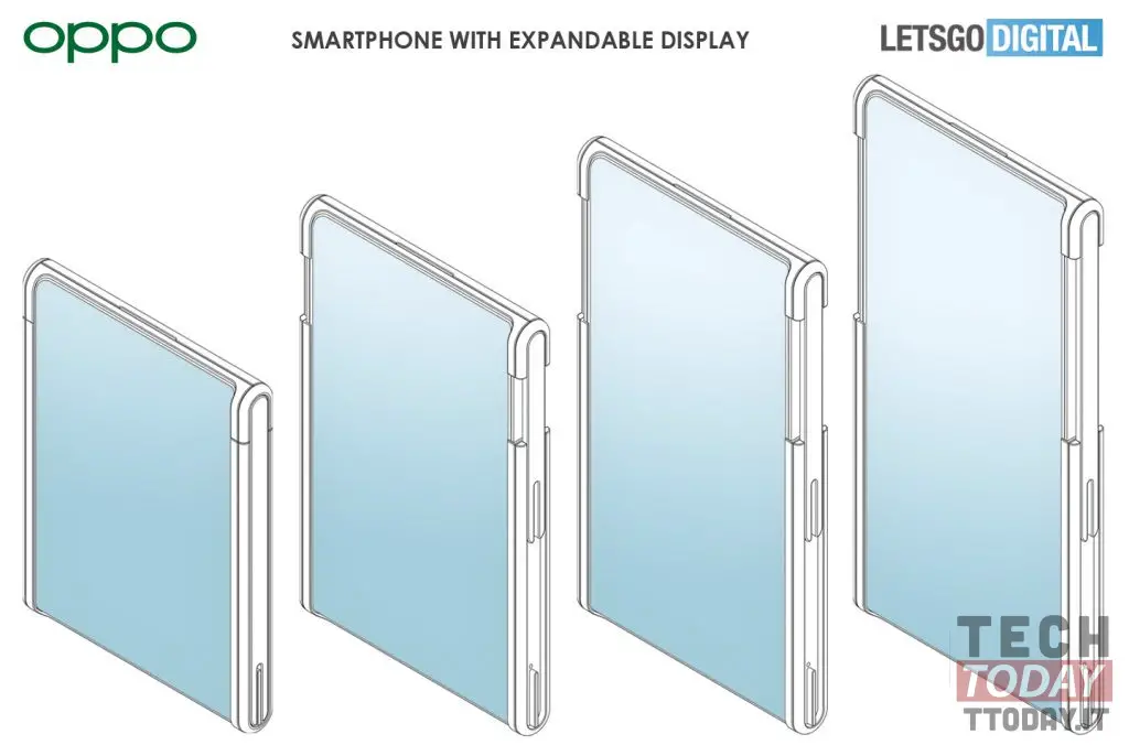 Oppo unisce uno slider phone ad uno schermo estraibile, wow