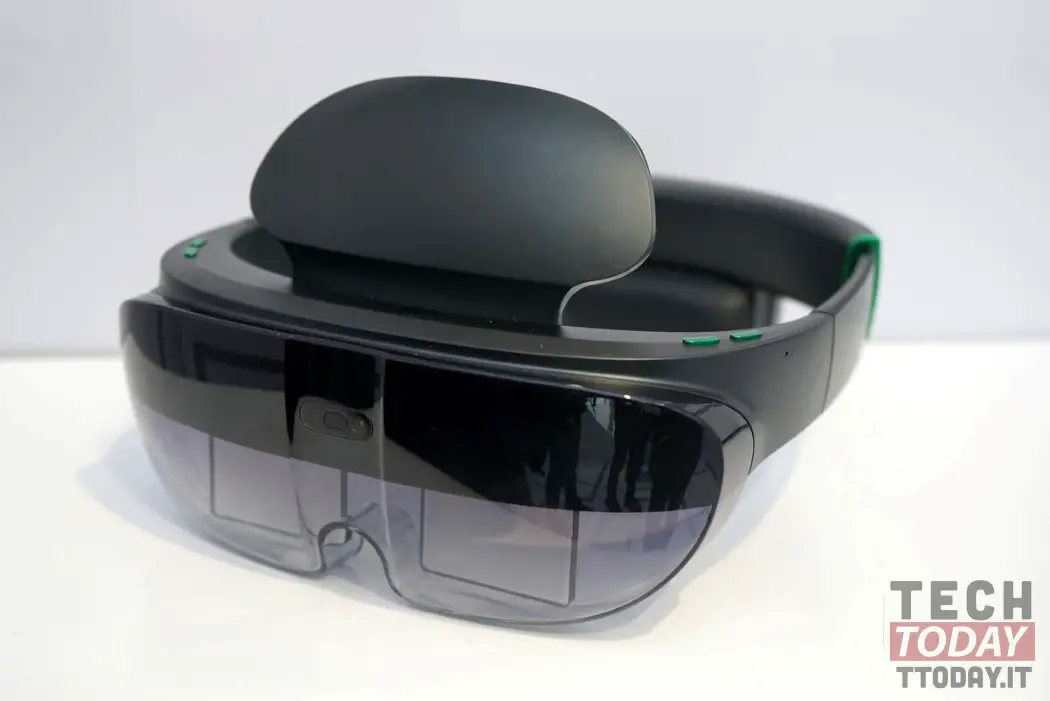 tegenstander glas augmented reality bril