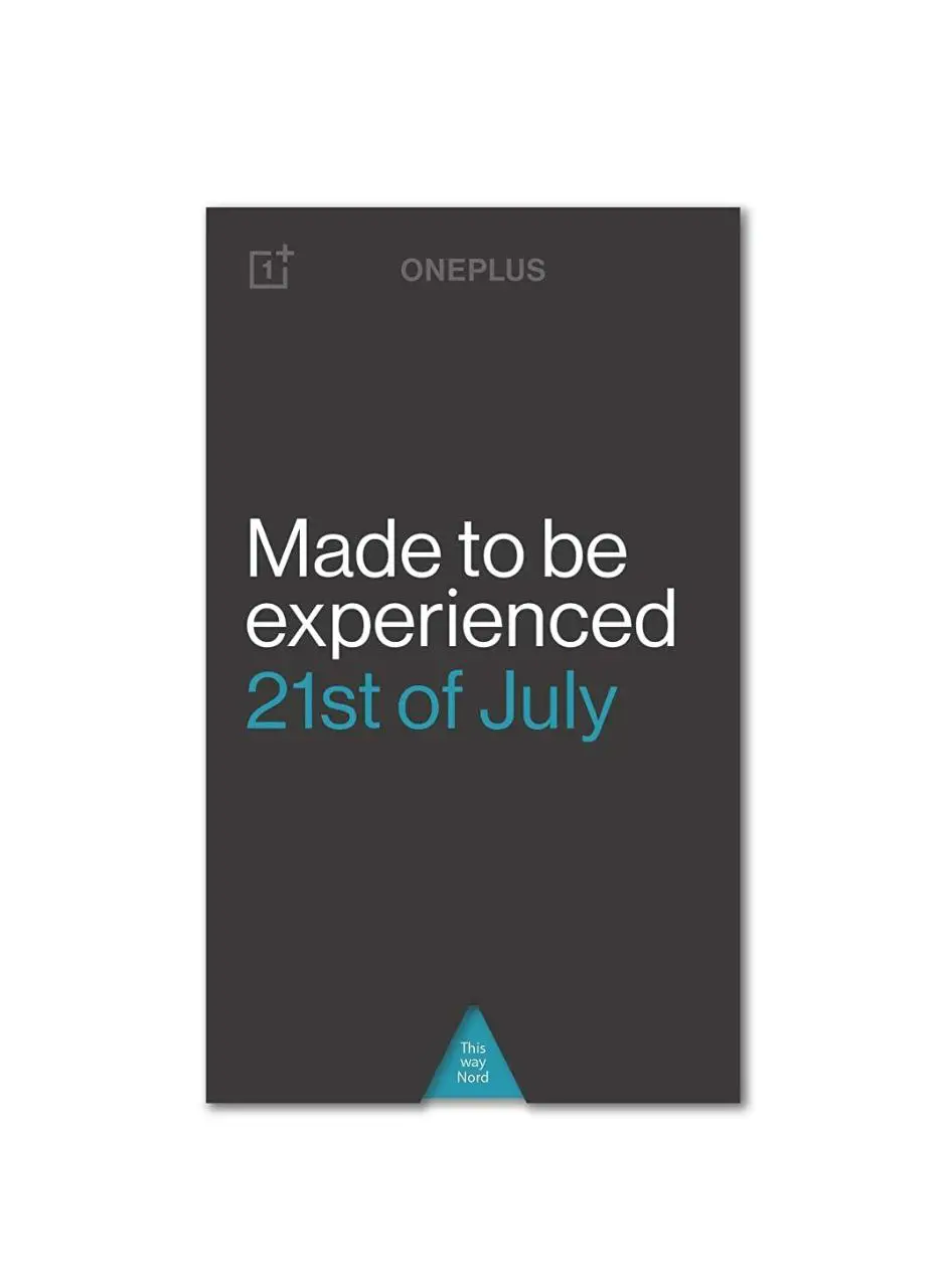 oneplus nord official date