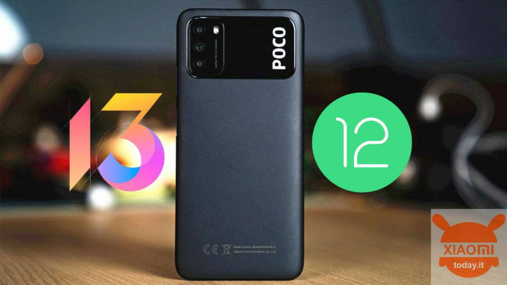 poco m3 miui 13 andróide 12