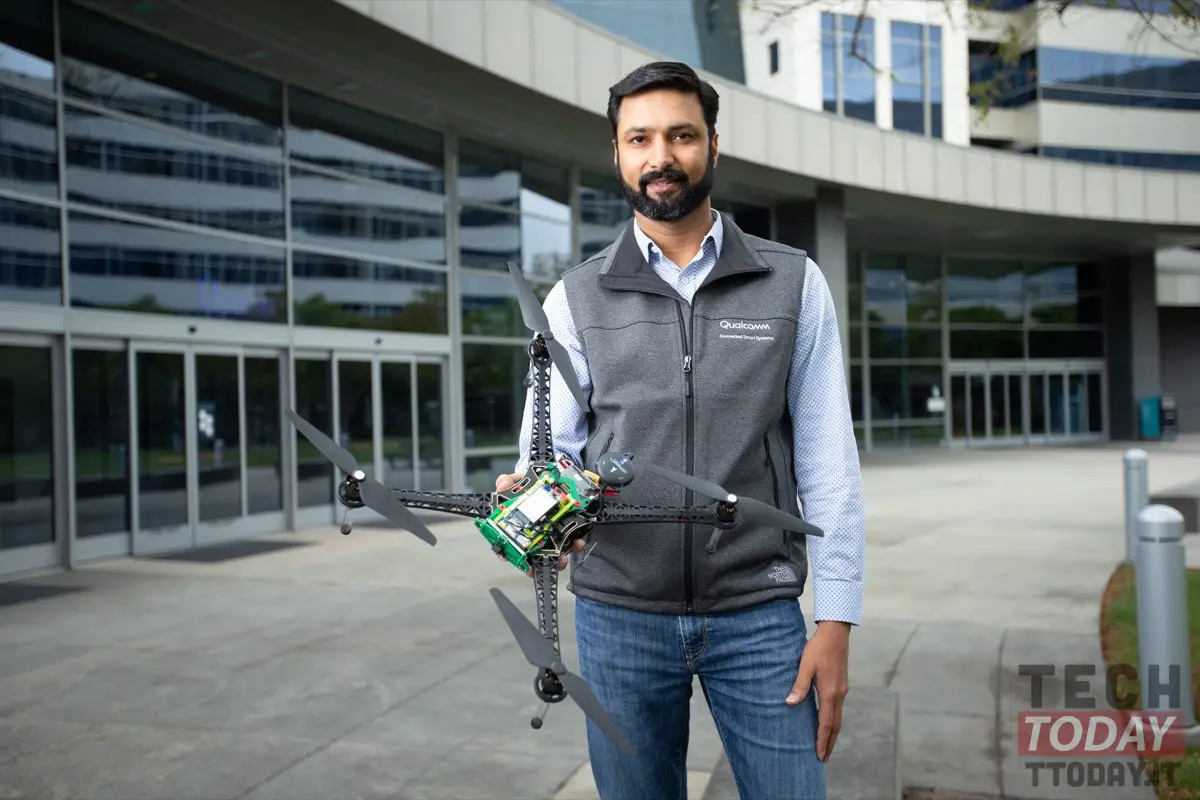 qualcomm presenterer sin første drone: 5g, snapdragon-prosessor