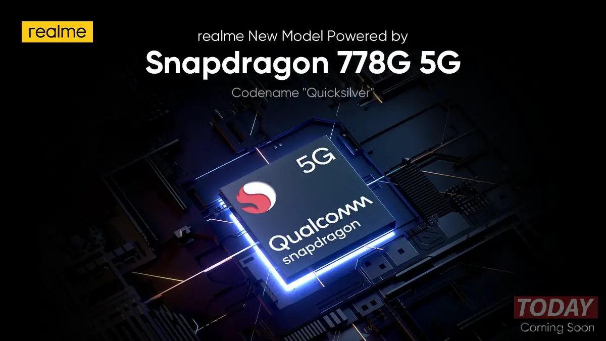 realme quicksilver con snapdragon 778g 5g