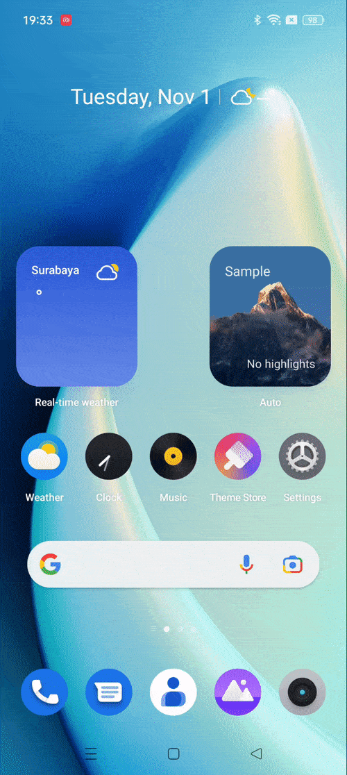 realme ui 4 verbeterde koppelvlak