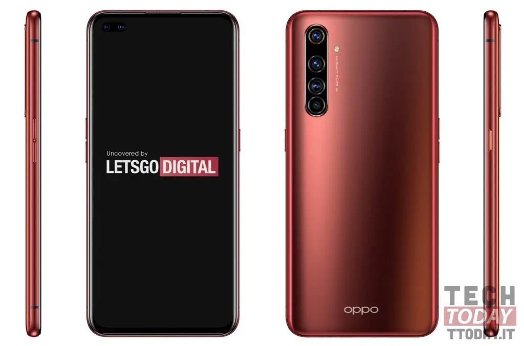 oppo reno rosso brevetto