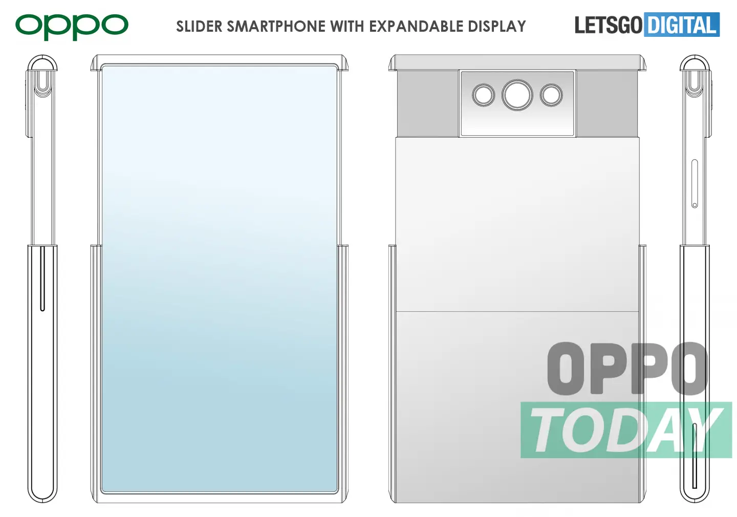  Oppo con display estraibile a scomparsa