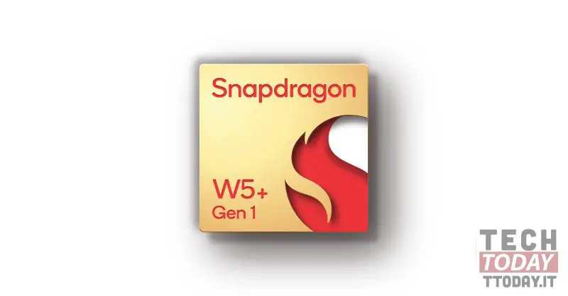 snapdragon w5 gen 1: soc för smartwatch