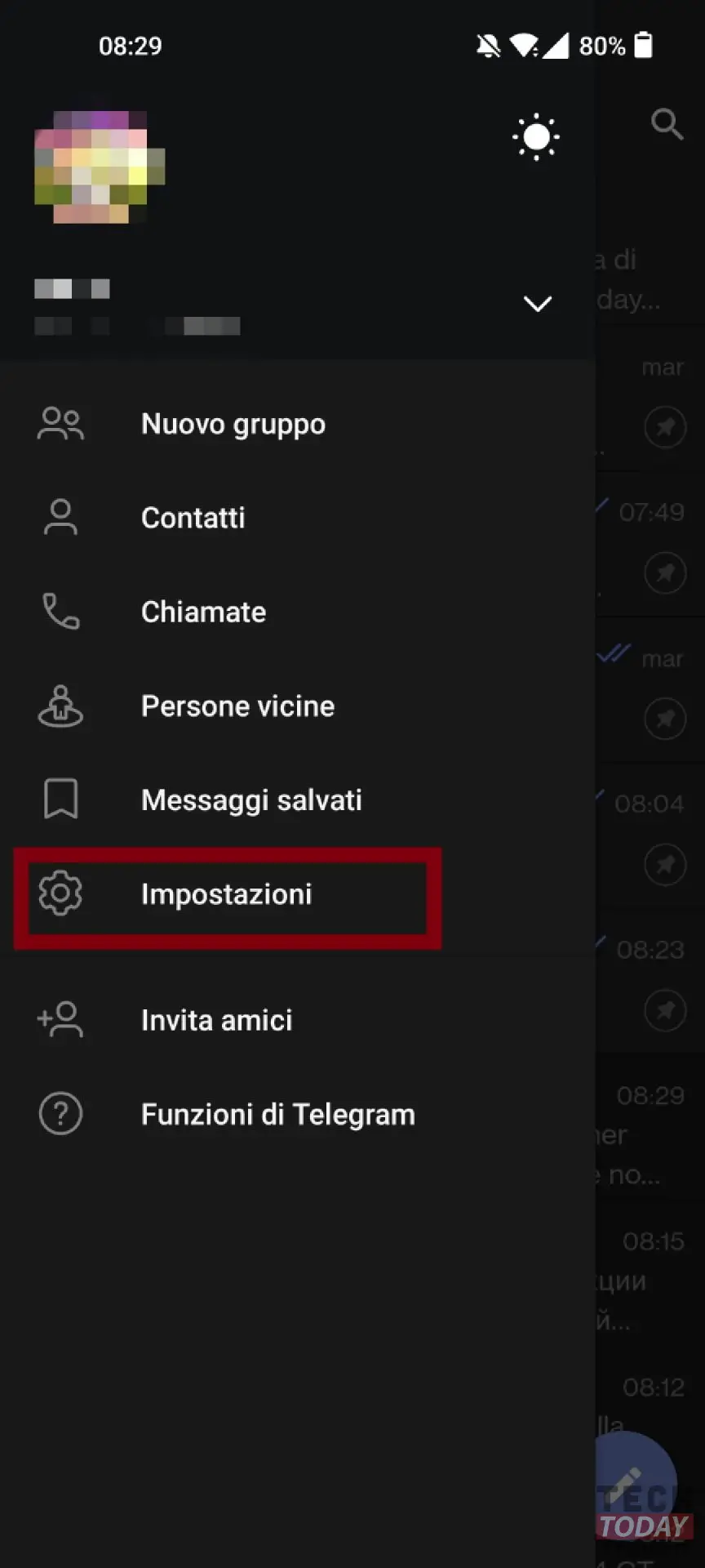 come attivare telegram premium