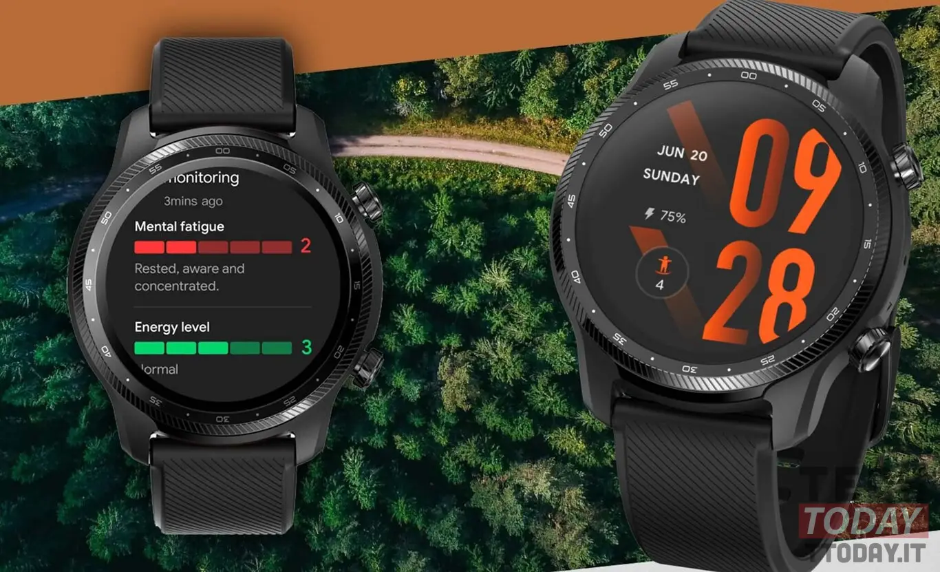 ticwatch 3 pro ultra ufficiale: lo smartwatch con due display