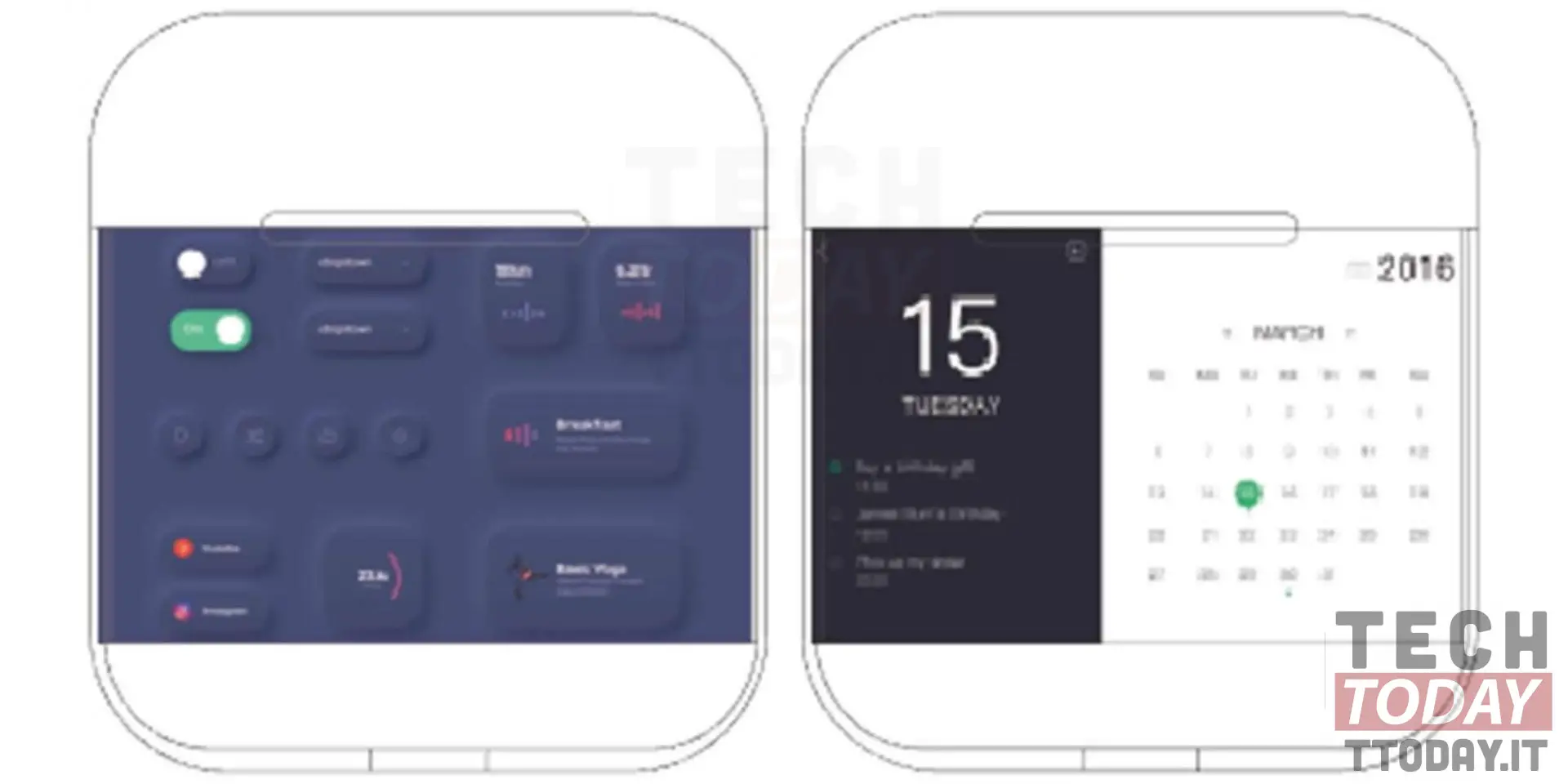 vivo thinks of tws headphones with integrated oled touch display