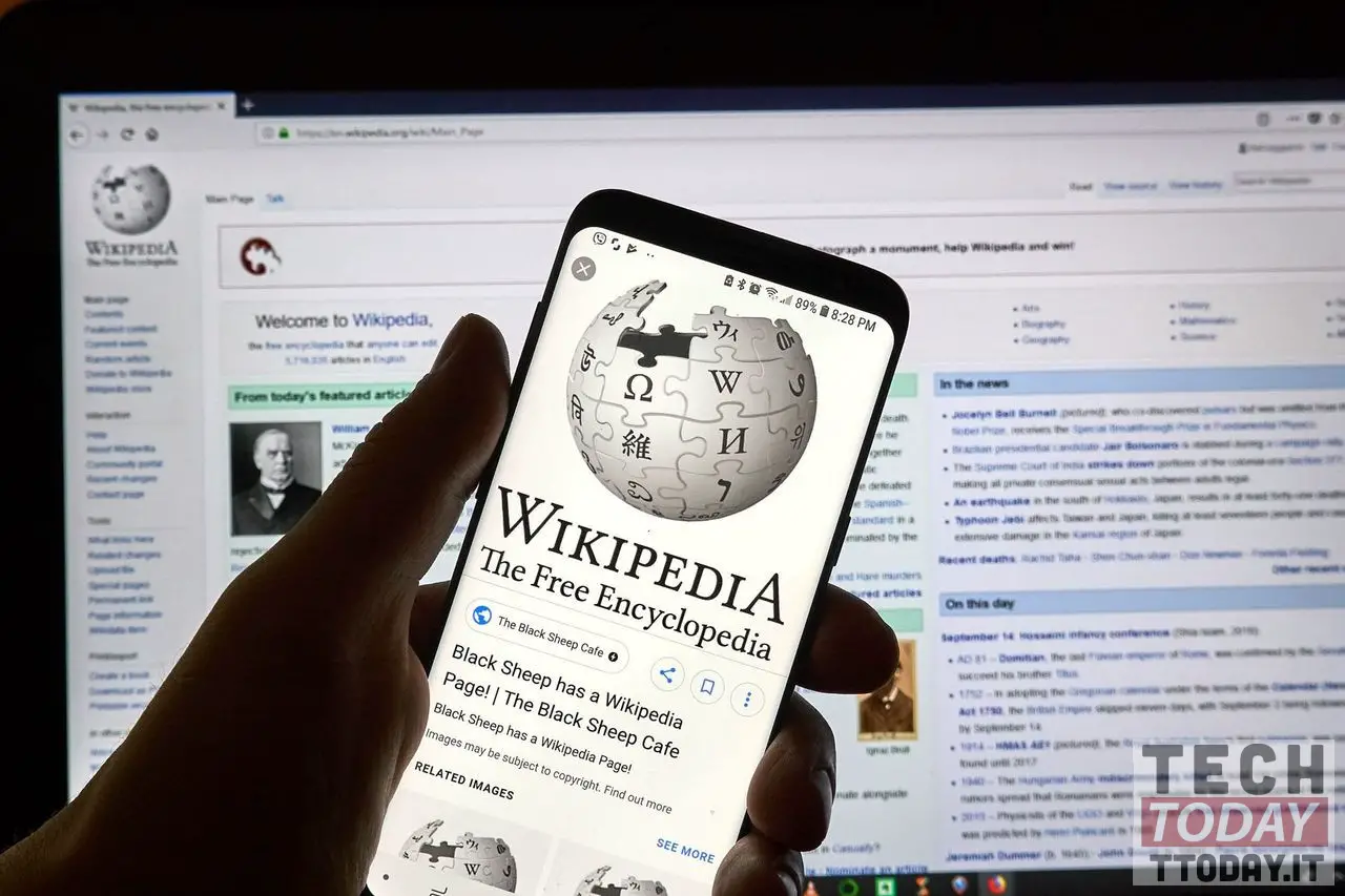 wikipedia si aggiorna