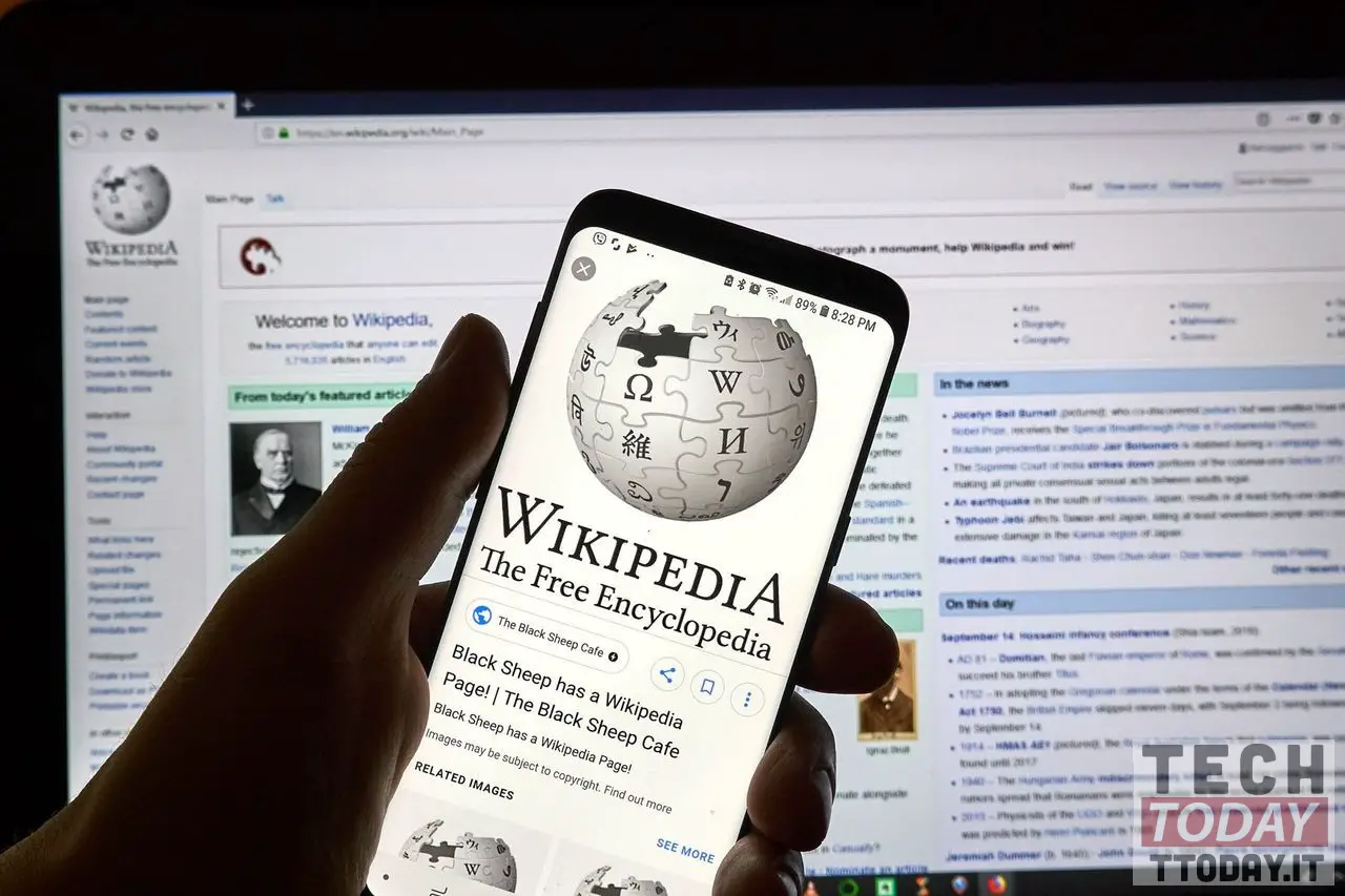 wikipedia uppdateringar