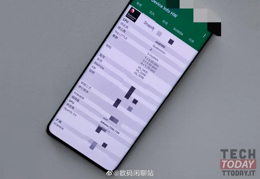 questo potrebbe essere xiaomi 12, il primo con snapdragon 898