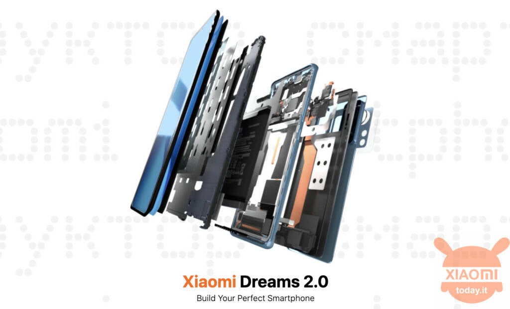 xiaomi dreams 2.0 costruisci il tuo smartphone