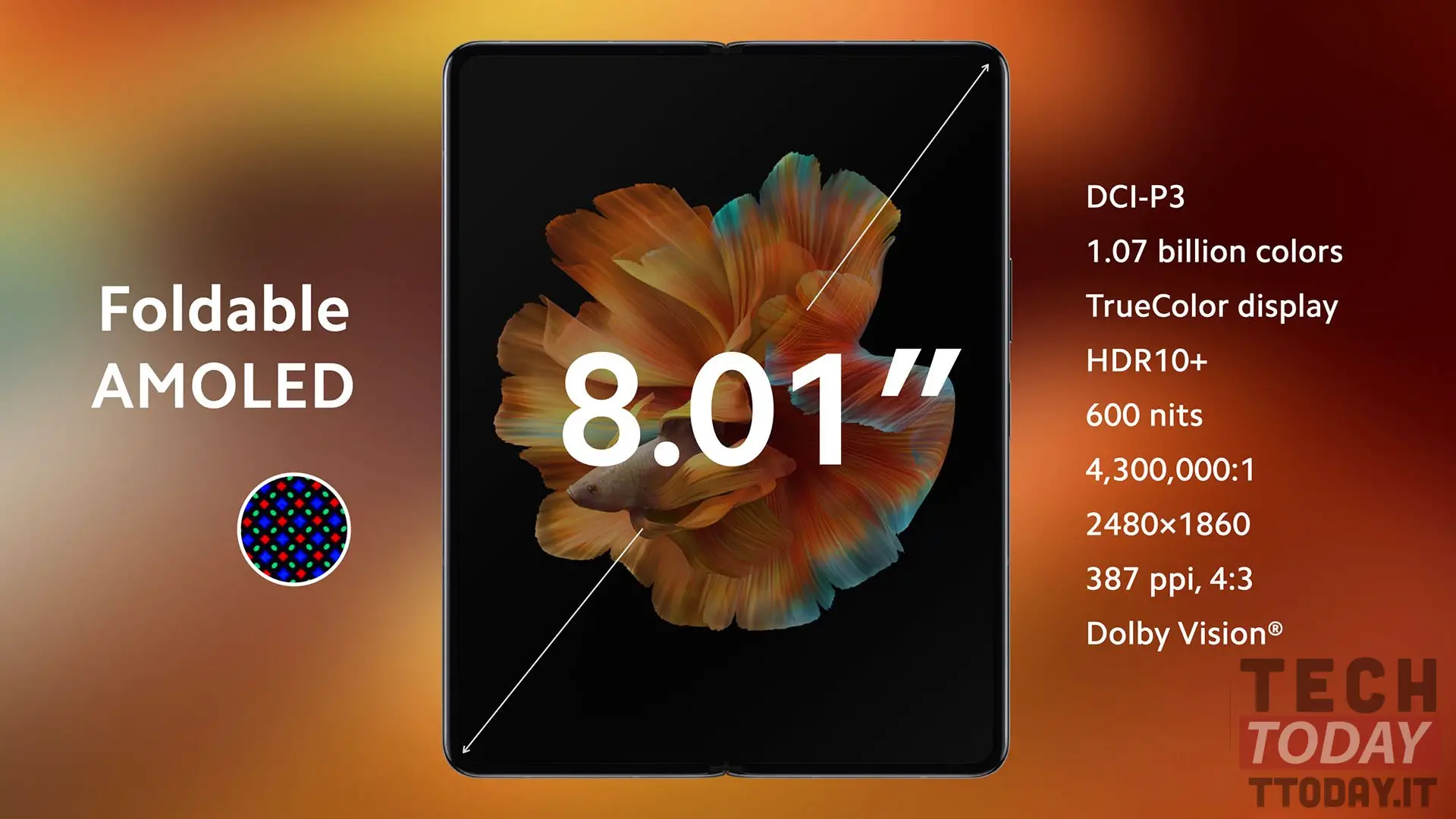 xiaomi mi mix vou vertoning
